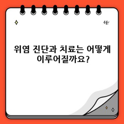 위염 증상 완벽 가이드: 속쓰림, 통증 극복 전략!  내 증상, 무엇일까요?
