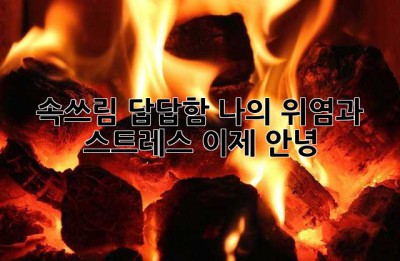 속쓰림, 답답함… 나의 위염과 스트레스, 이제 안녕👋