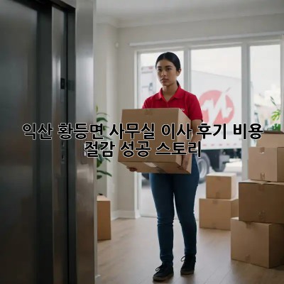 익산 황등면 사무실 이사 후기: 비용 절감 성공 스토리!